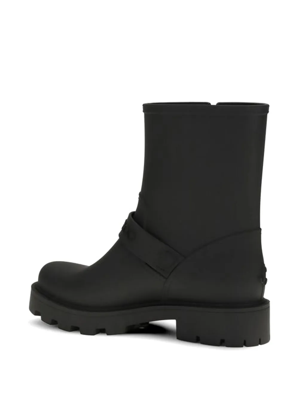 Jimmy Choo buckle-detail rain boots Zwart