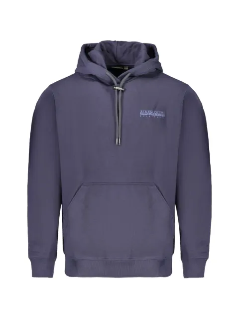 Napapijri logo-embroidered hoodie