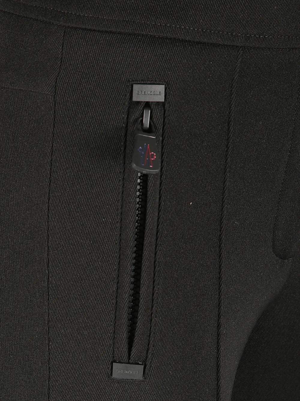 Moncler Grenoble Broek verfraaid met gesmockte details Zwart