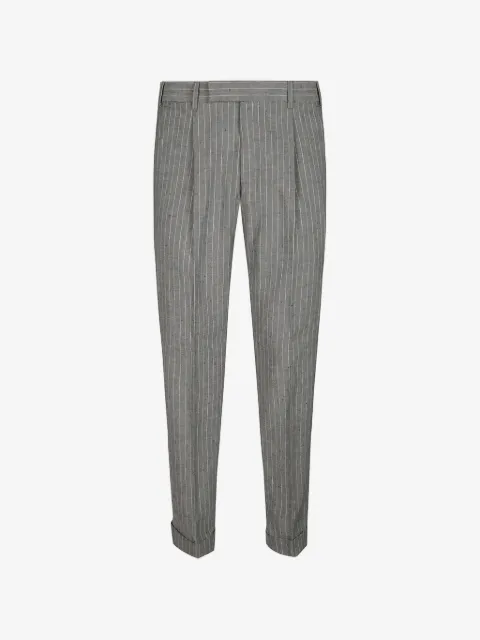 PT Torino pinstripe pleated trousers