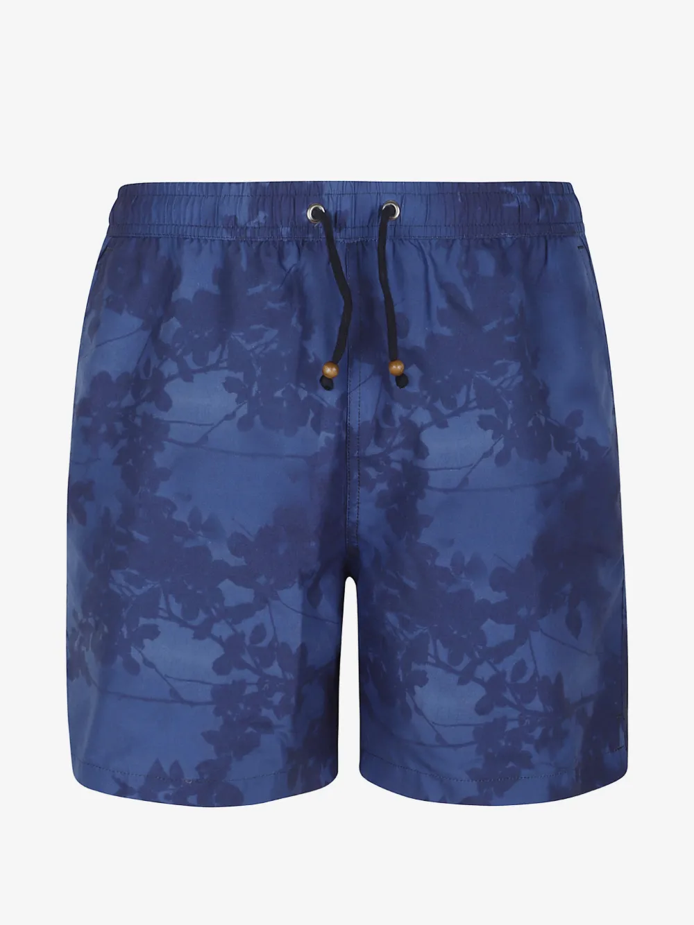 ESCAPISTA floral-print drawstring swim shorts | Blue | Image 1