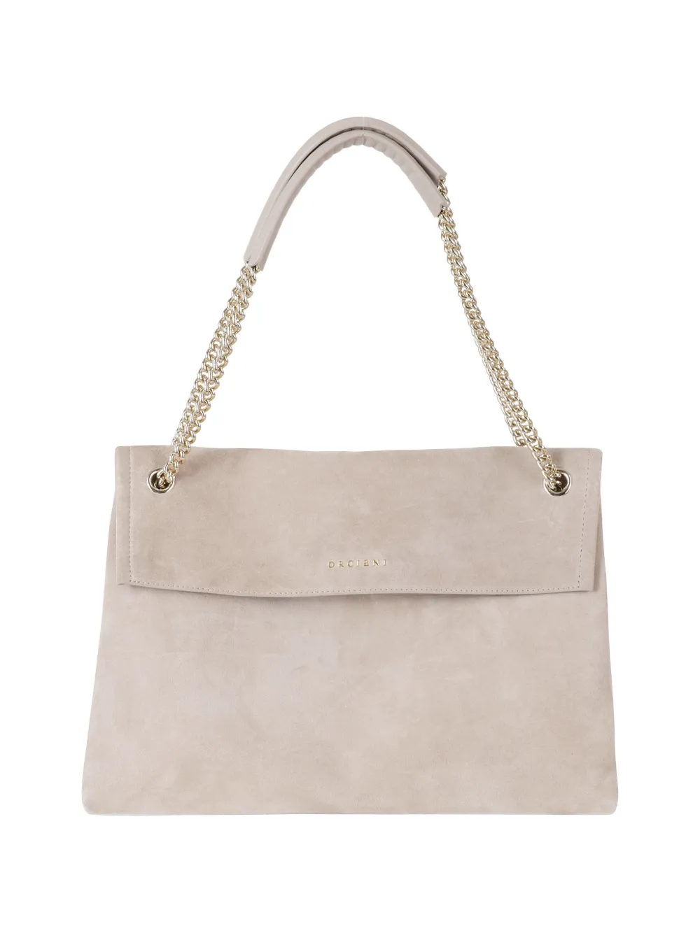 Orciani Venus suede tote bag - Nude