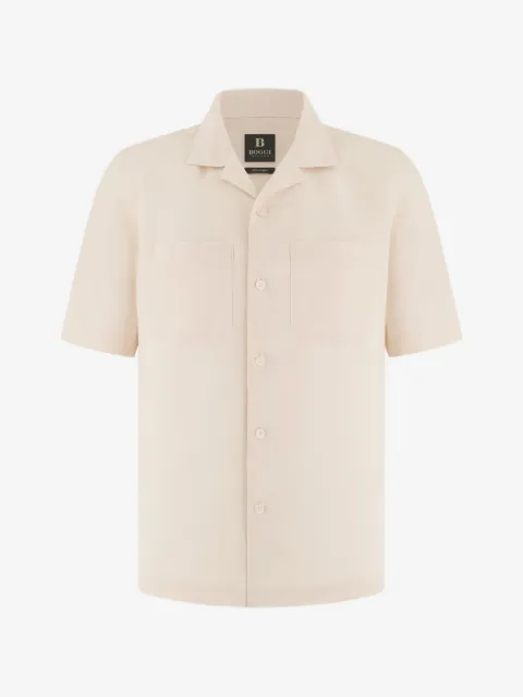 Boggi Milano regular fit linen shirt
