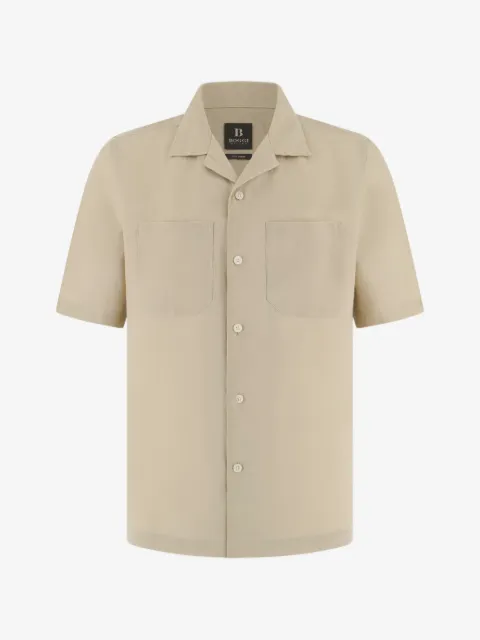 Boggi Milano regular fit linen shirt