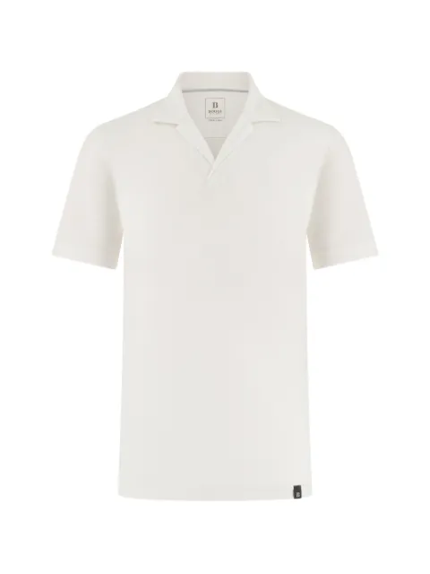 Boggi Milano camp-collar polo T-shirt