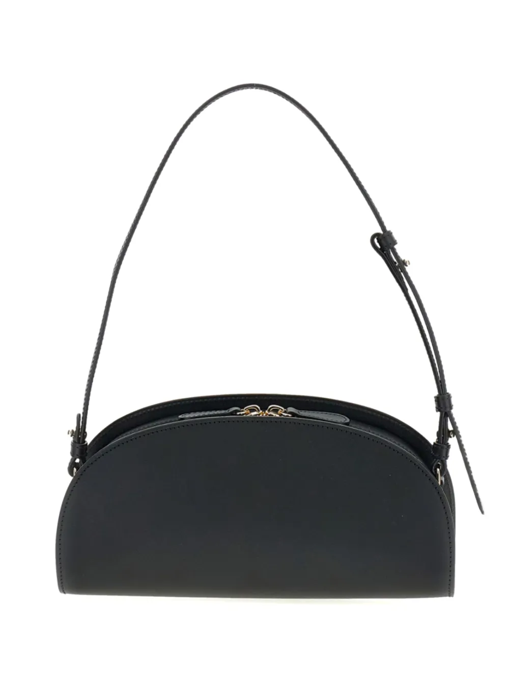 A.P.C. Schoudertas met logo Zwart
