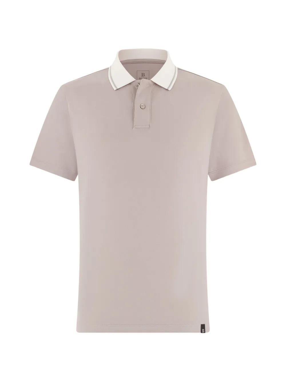Boggi Milano S-Cafè® piqué polo shirt - Nude