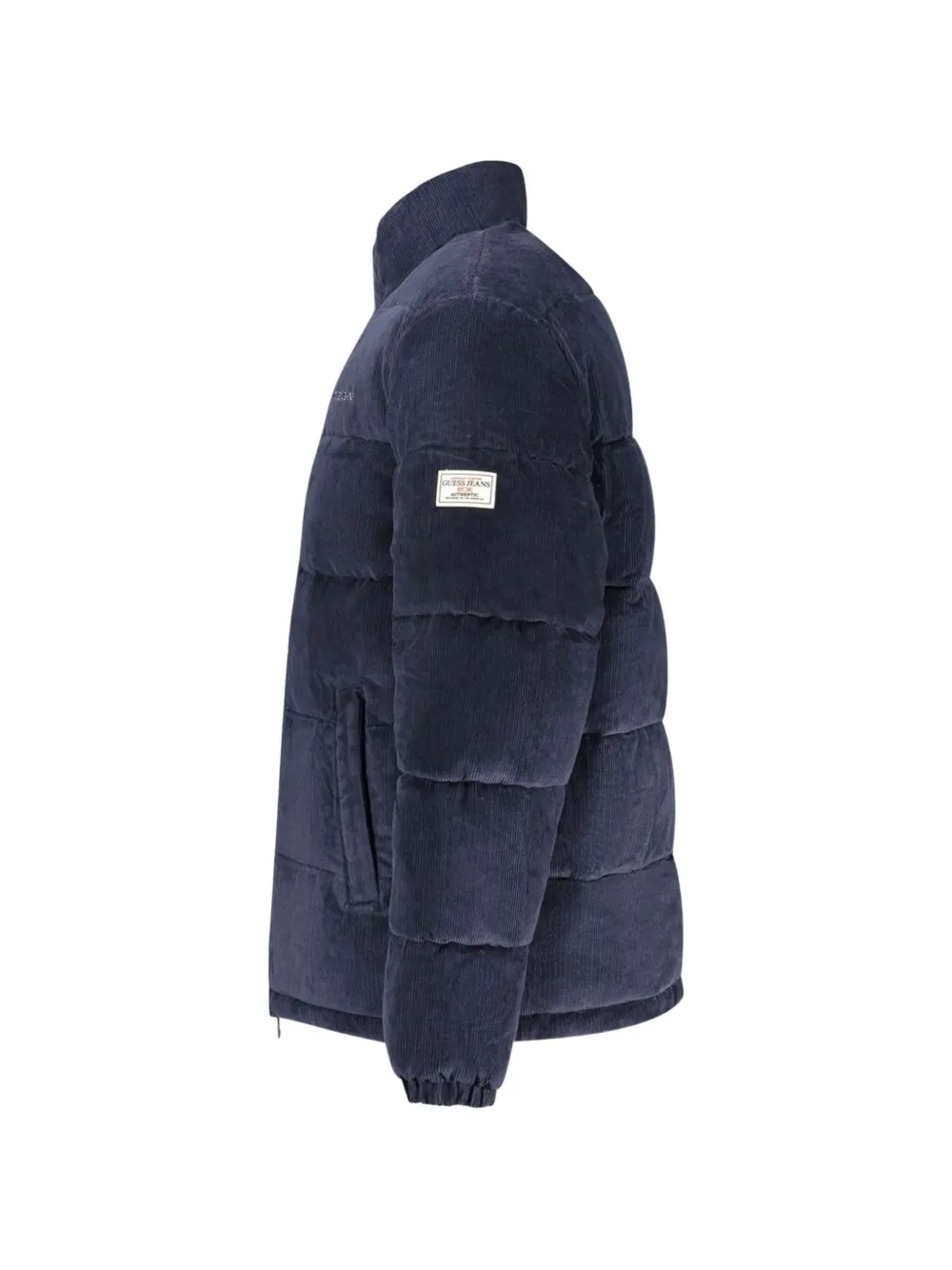 GUESS USA Ribfluwelen donsjack Blauw