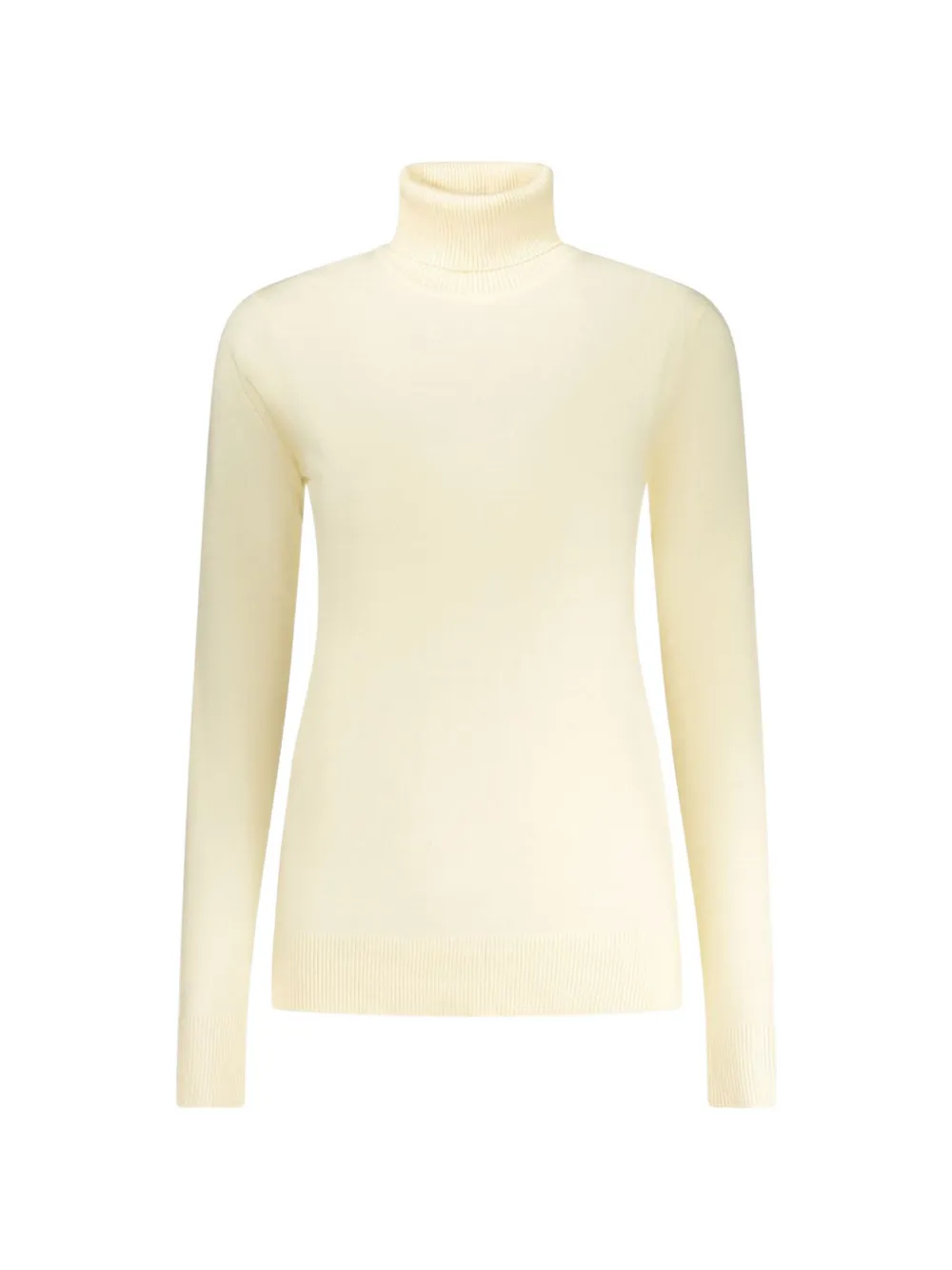 Norwegian Rain roll-neck fine-knit sweater - Weiß