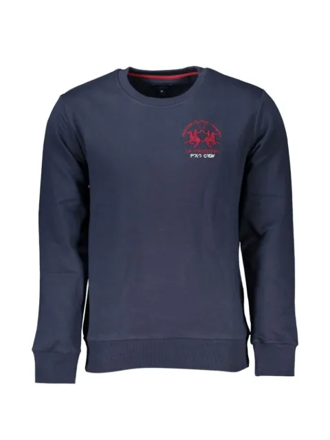 La Martina embroidered-logo cotton sweater