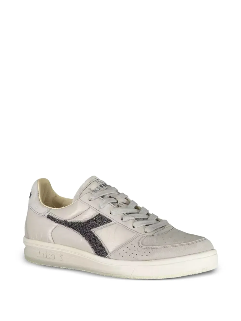 Diadora B.Elite glitter-logo sneakers Grijs