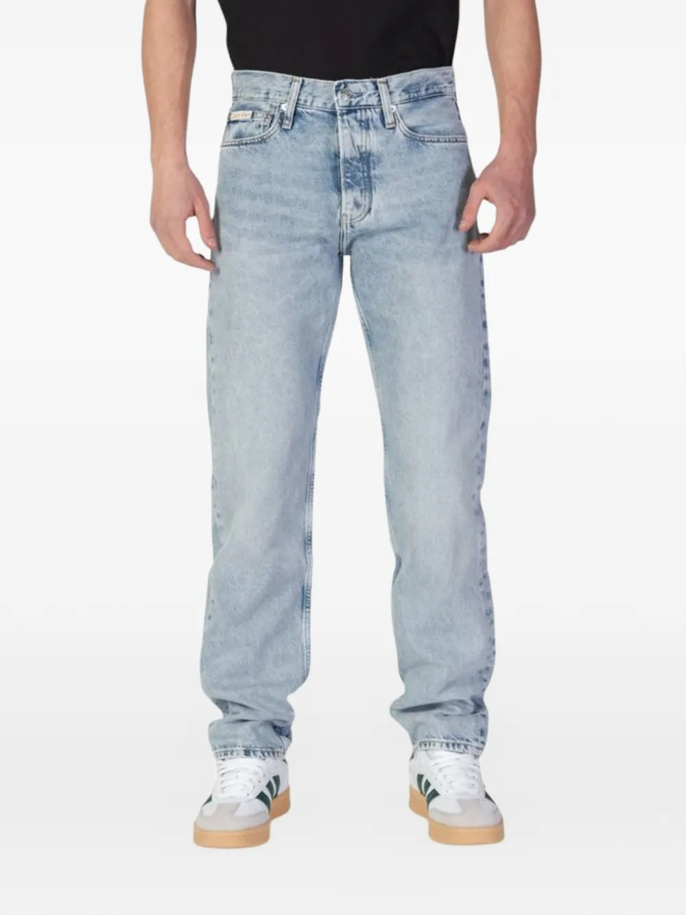 Calvin Klein Jeans straight-leg jeans - Blu