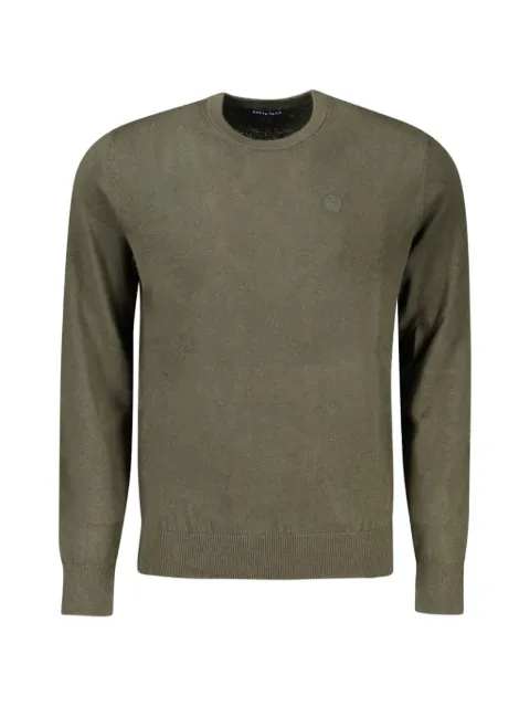 North Sails logo-embroidered crew-neck sweater