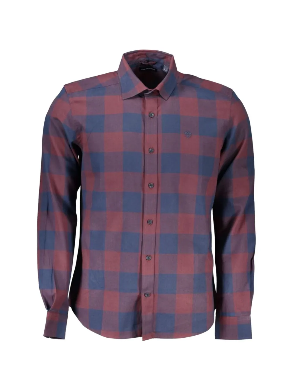 North Sails plaid long-sleeve shirt - Rosso