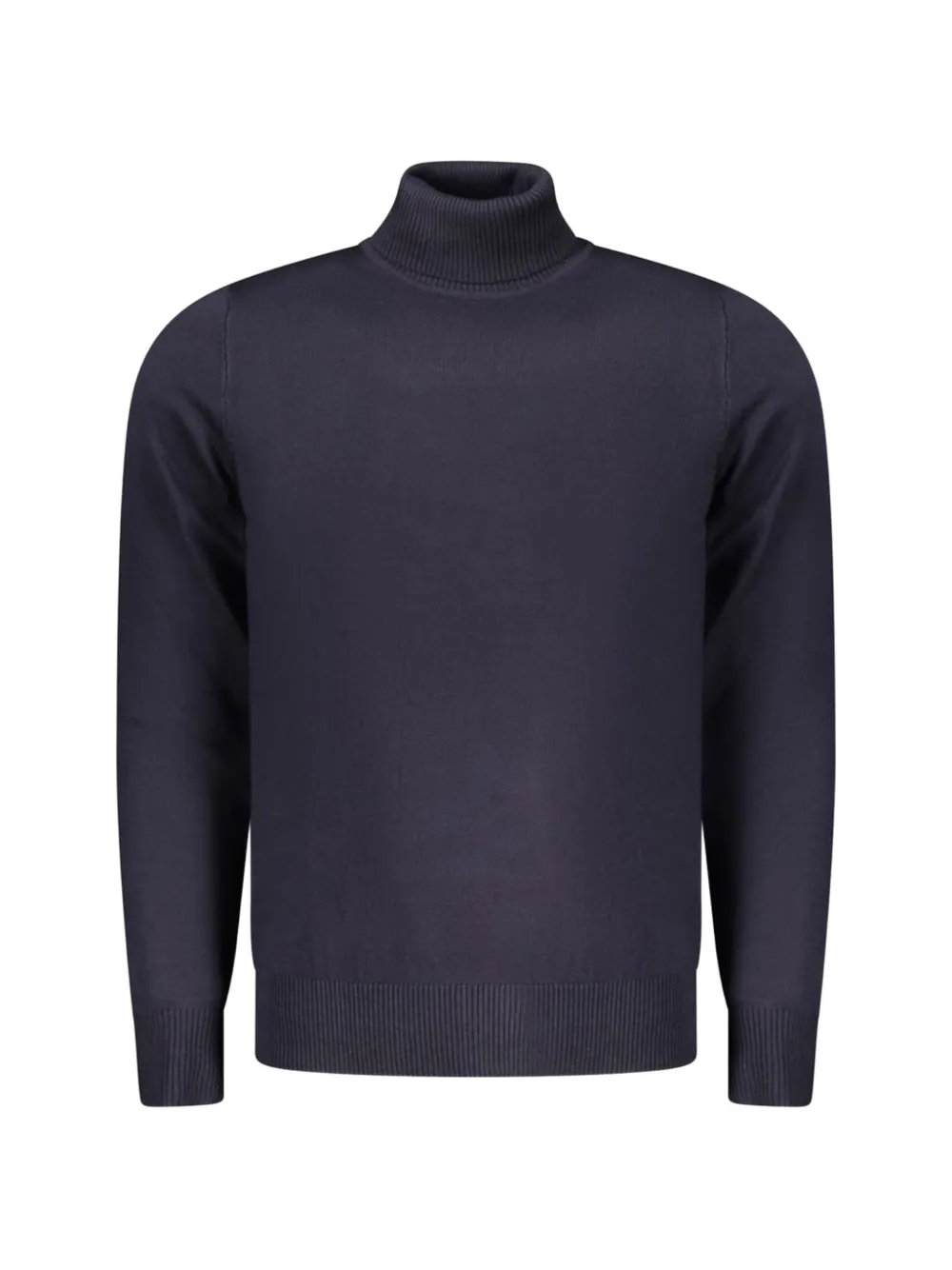 Coveri Moving Roll-neck Sweater In Blue
