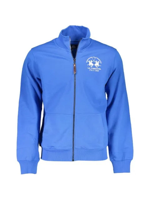 La Martina zip-up cotton sweatshirt