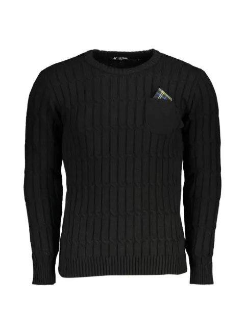 U.S. Grand cable-knit crew-neck sweater