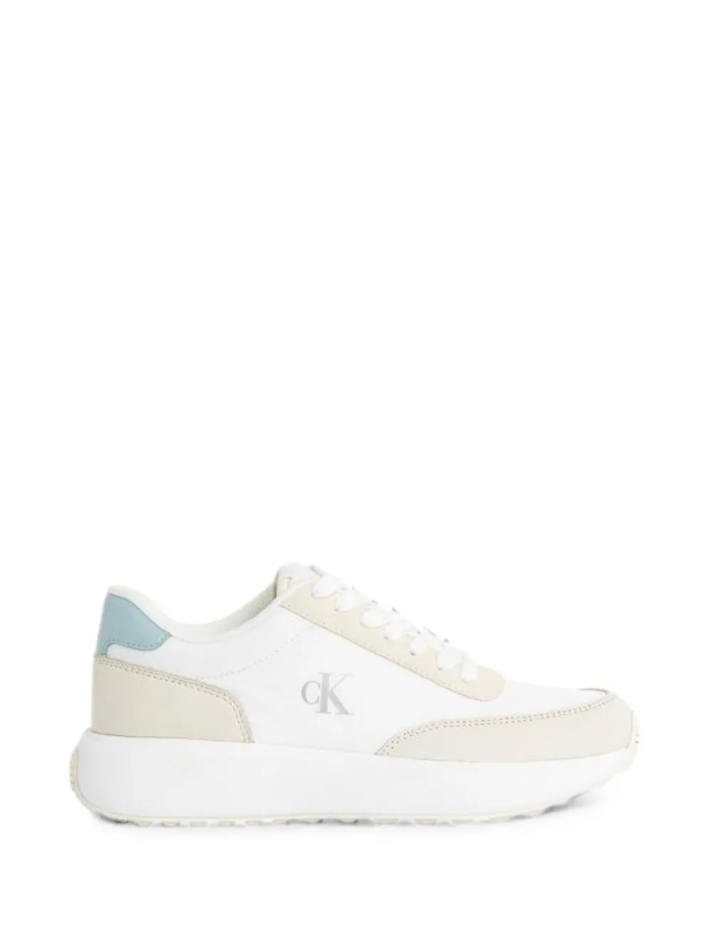 Calvin Klein Jeans Sneakers con stampa - Bianco