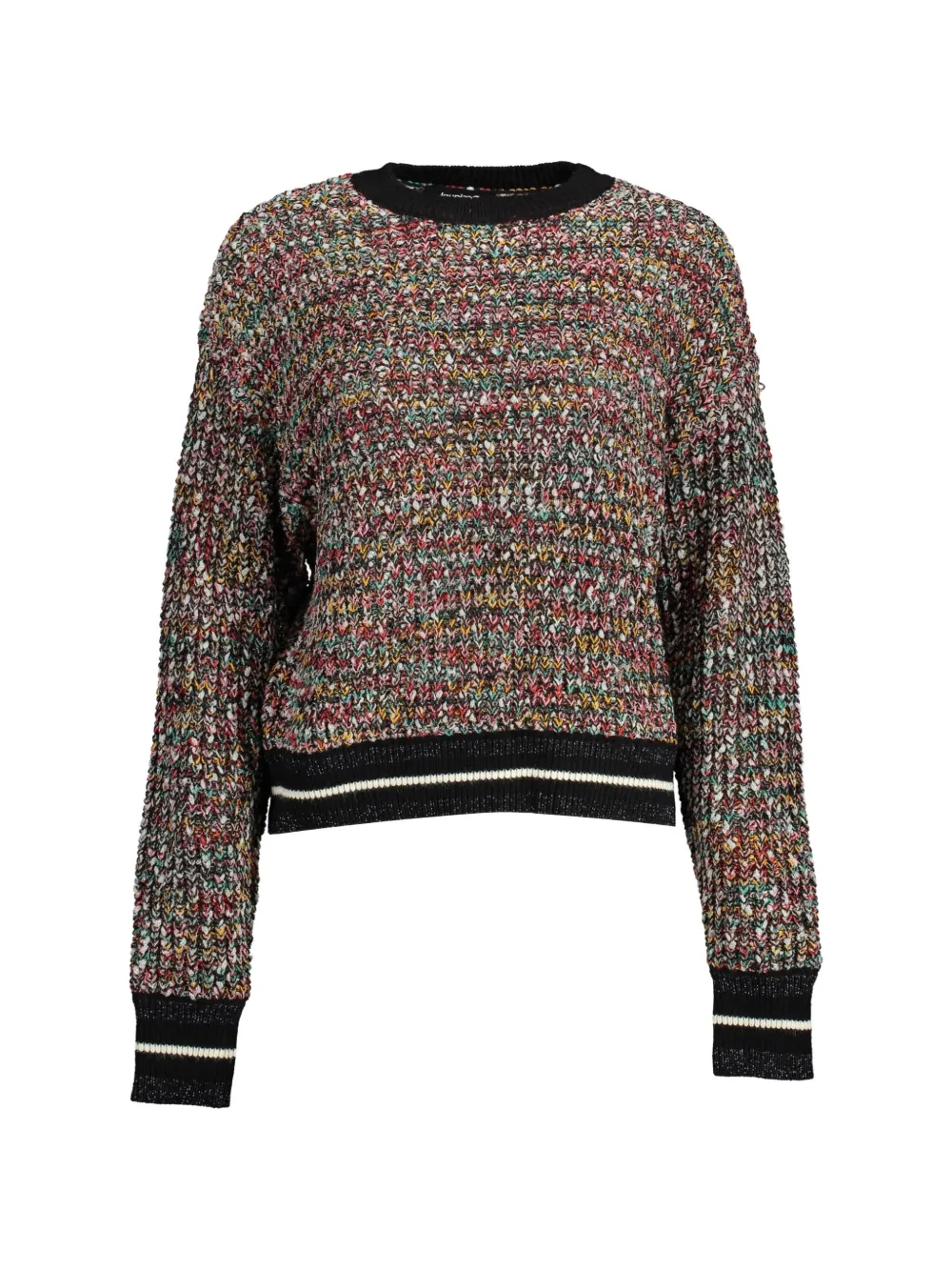 Desigual textured-knit sweater - Nero