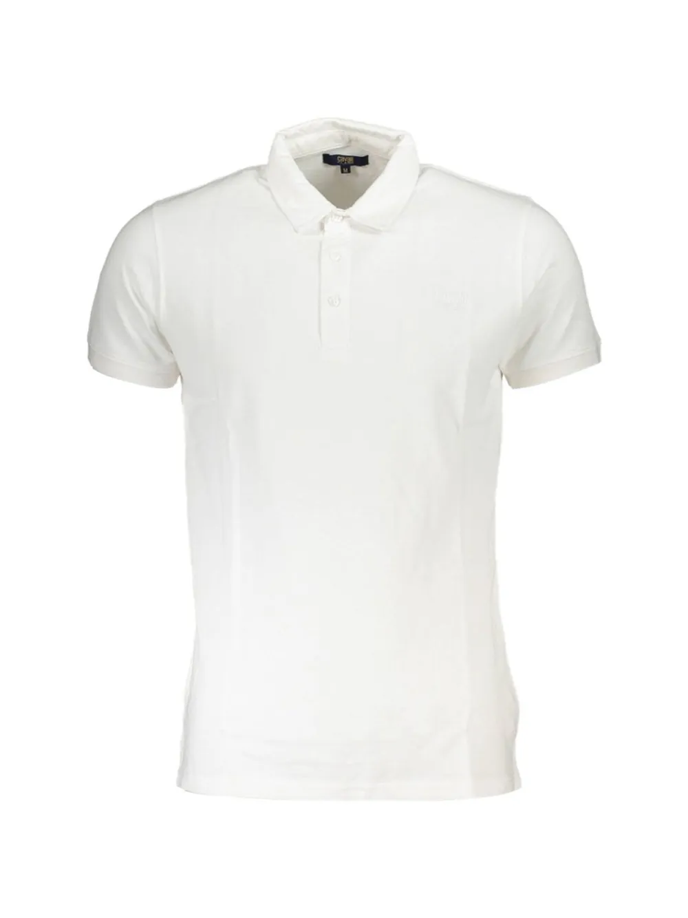 Cavalli Class embroidered-logo short-sleeved polo shirt - Bianco