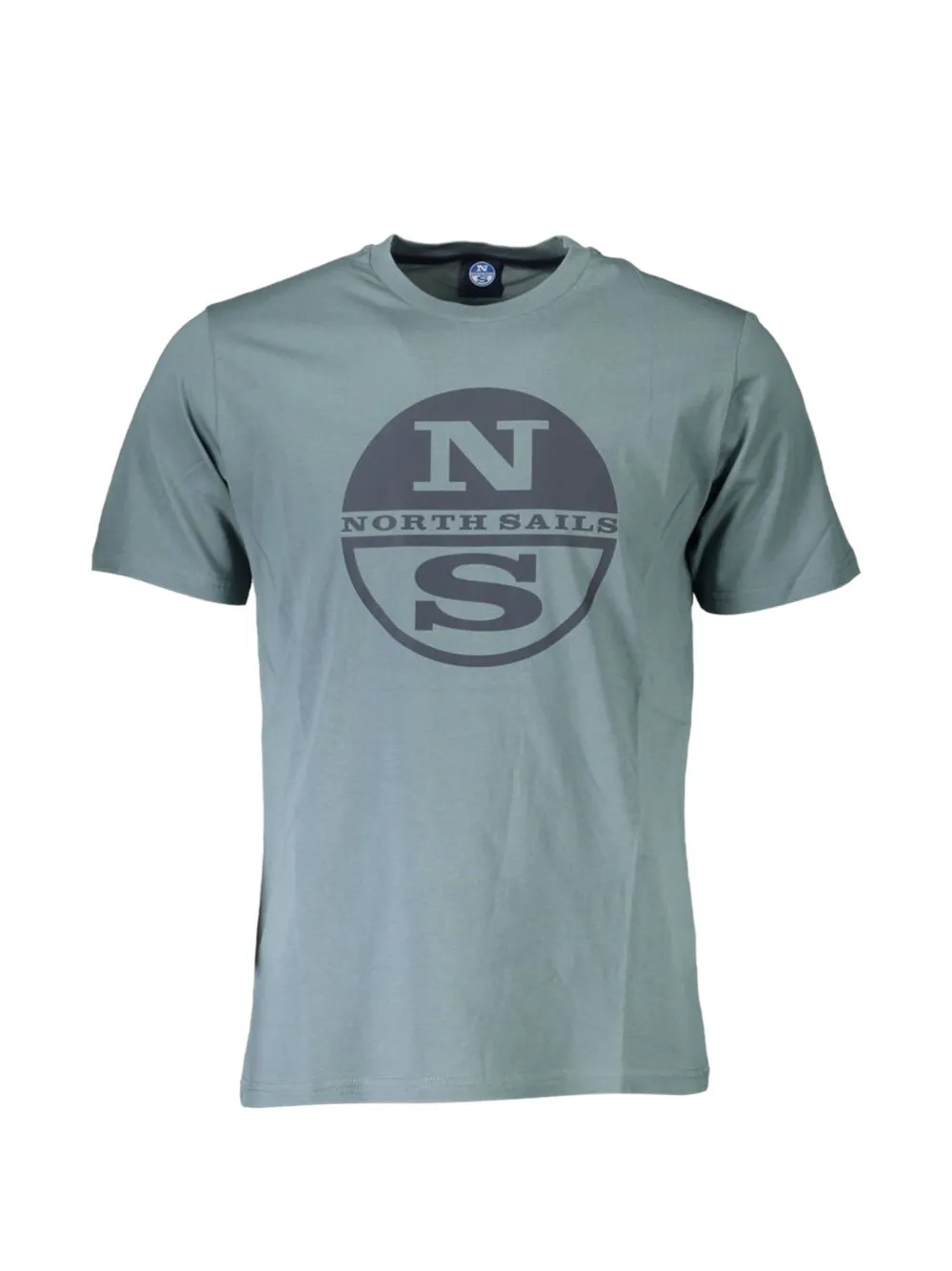 North Sails logo-print crew-neck cotton T-shirt - Verde