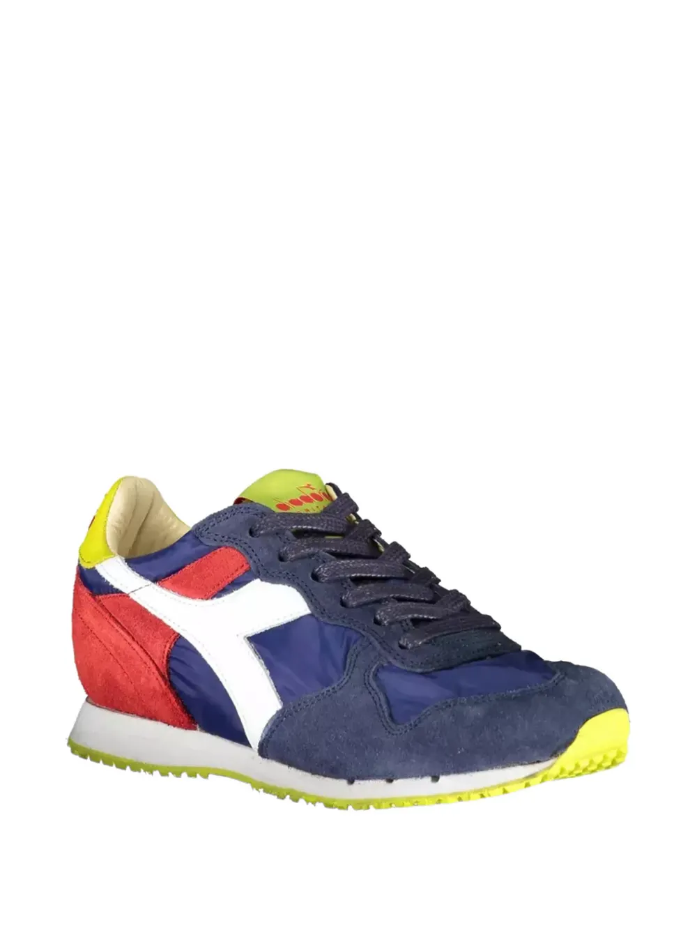 Diadora N9000 suede-panel sneakers Blauw