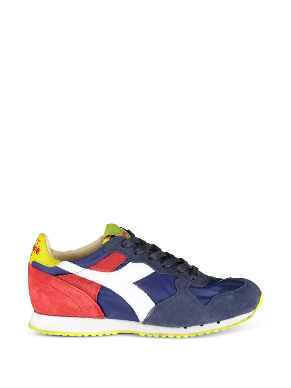 Diadora N9000 suede-panel sneakers Blauw
