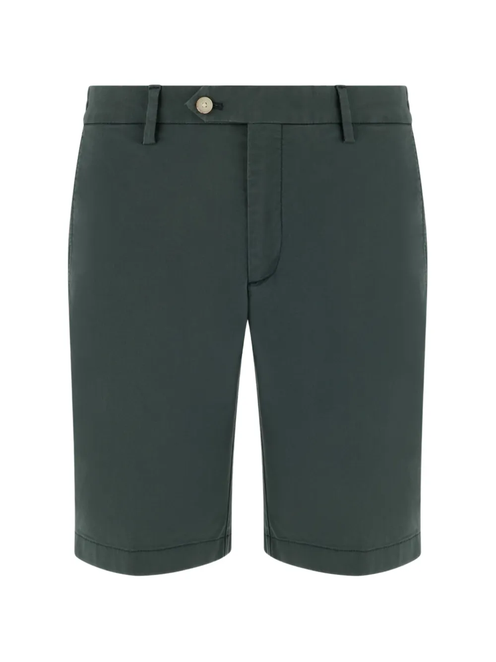 Boggi Milano elasticated-waist chino shorts - Verde
