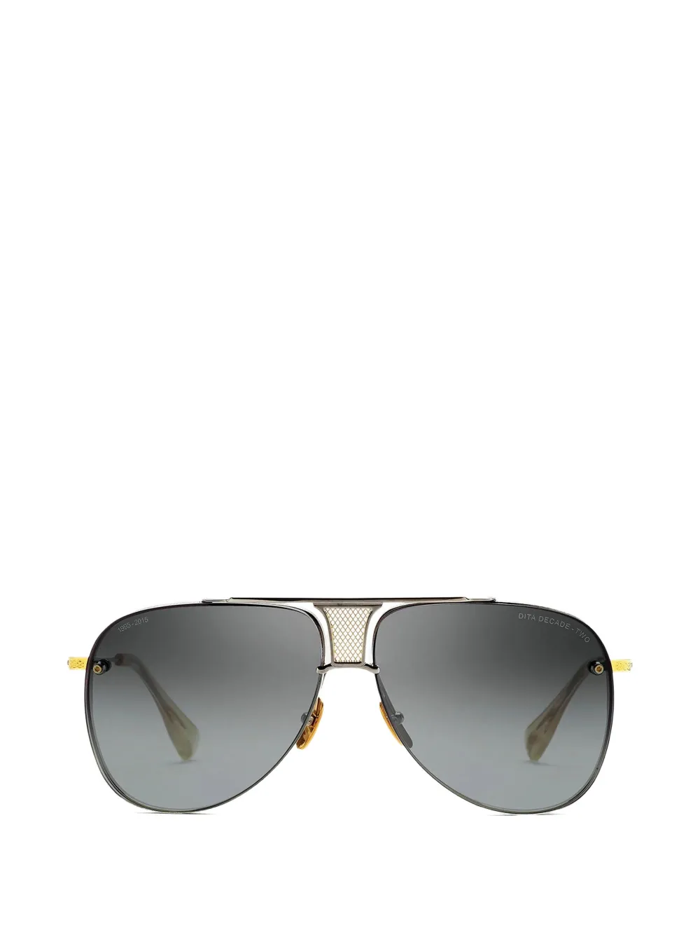 Dita Eyewear Decade-Two pilot-frame sunglasses - Silber