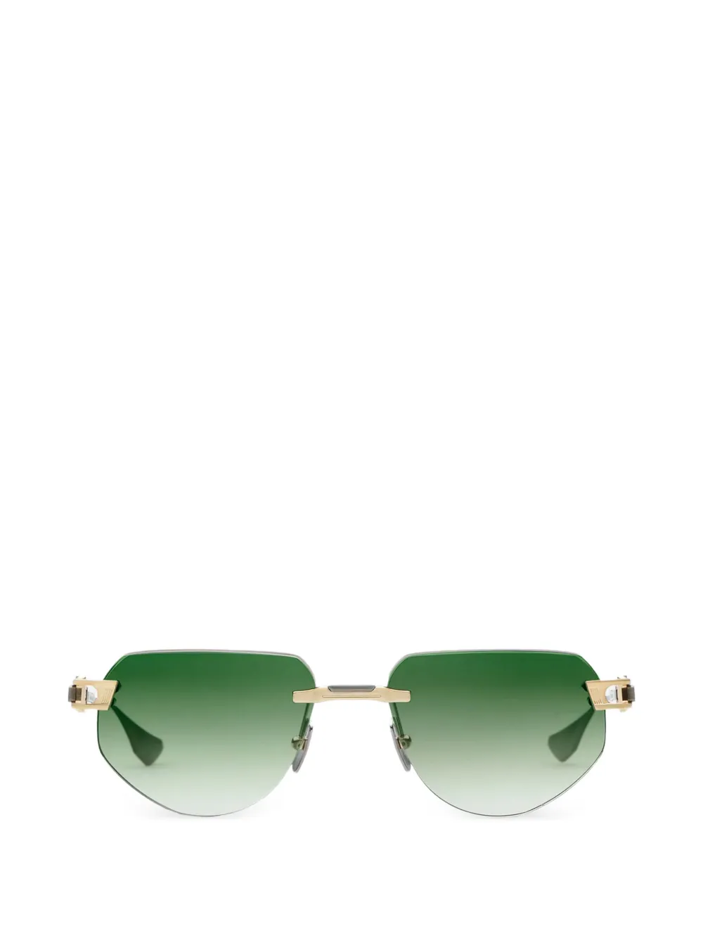 Dita Eyewear Grand-Imperyn geometric-frame sunglasses - Oro