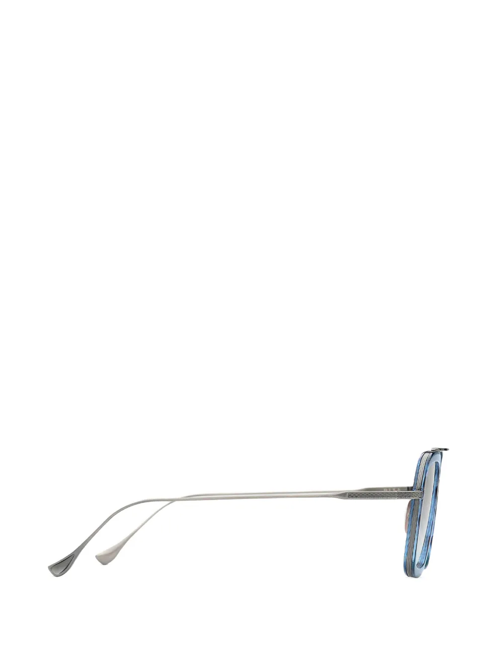 Dita Eyewear Flight.006 zonnebril met vierkant montuur Blauw