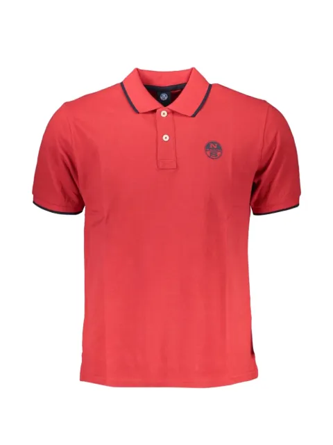 North Sails logo-embroidered piqué polo shirt