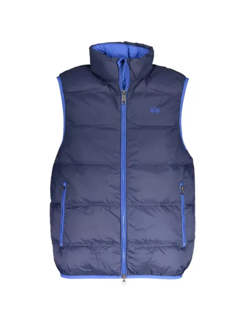 La Martina logo-embroidery gilet