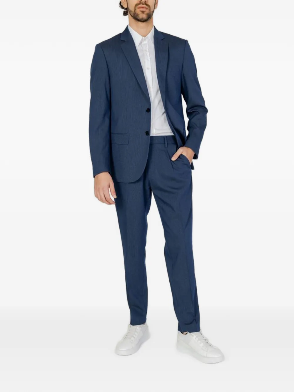 Antony Morato Getailleerd pak Blauw