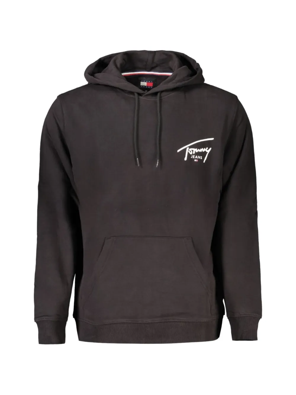Tommy Jeans logo-print hoodie - Nero