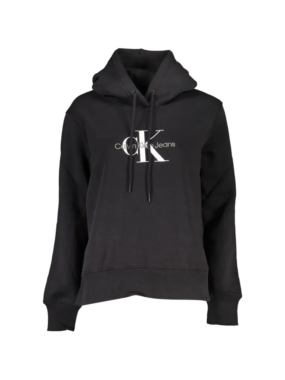 Calvin Klein logo print hoodie - Nero