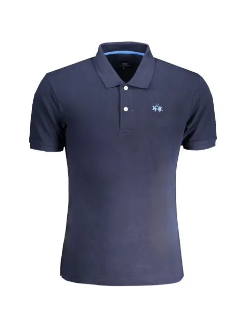 La Martina embroidered-logo polo shirt