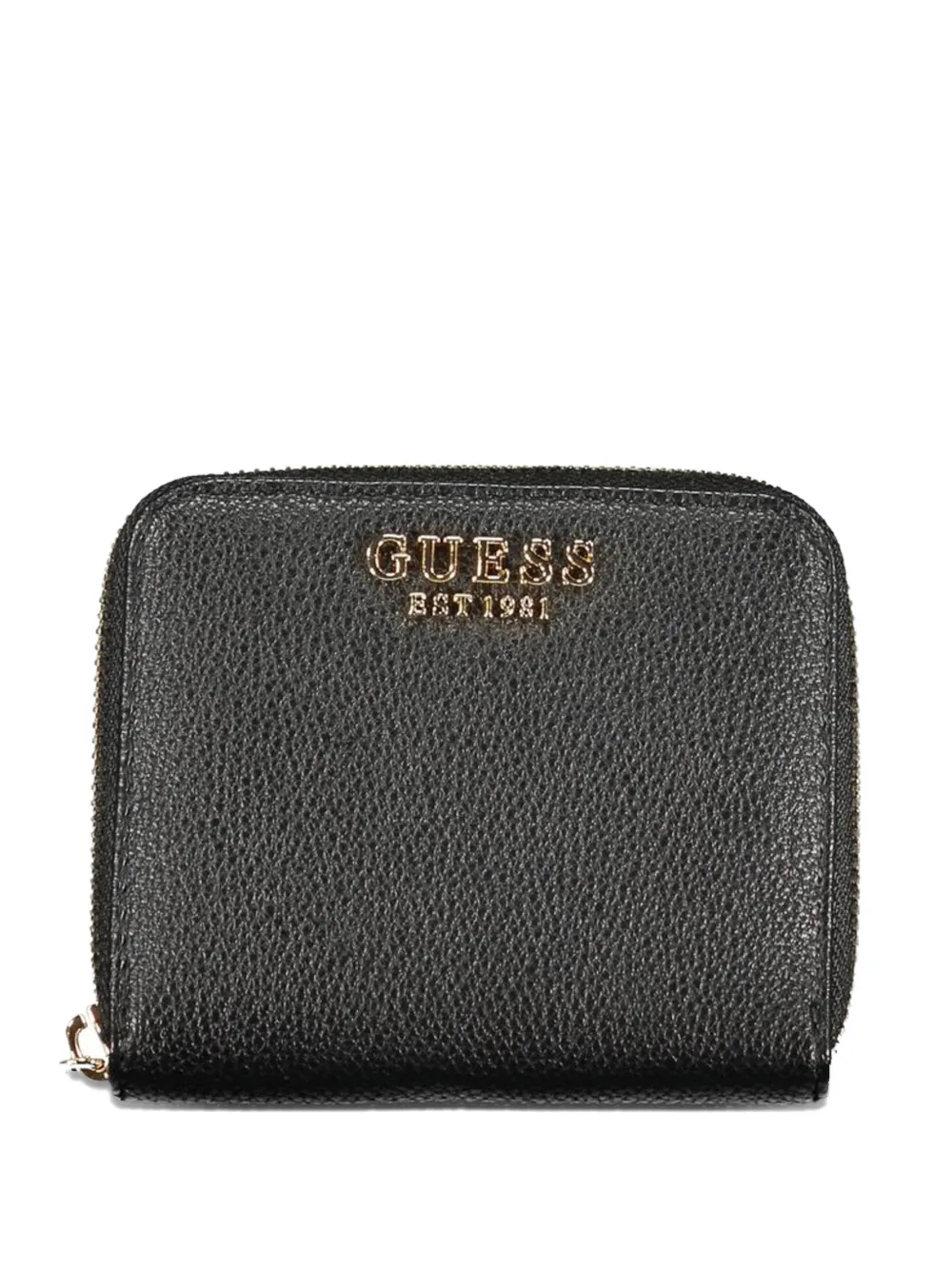 GUESS USA logo-plaque zip-around wallet - Nero