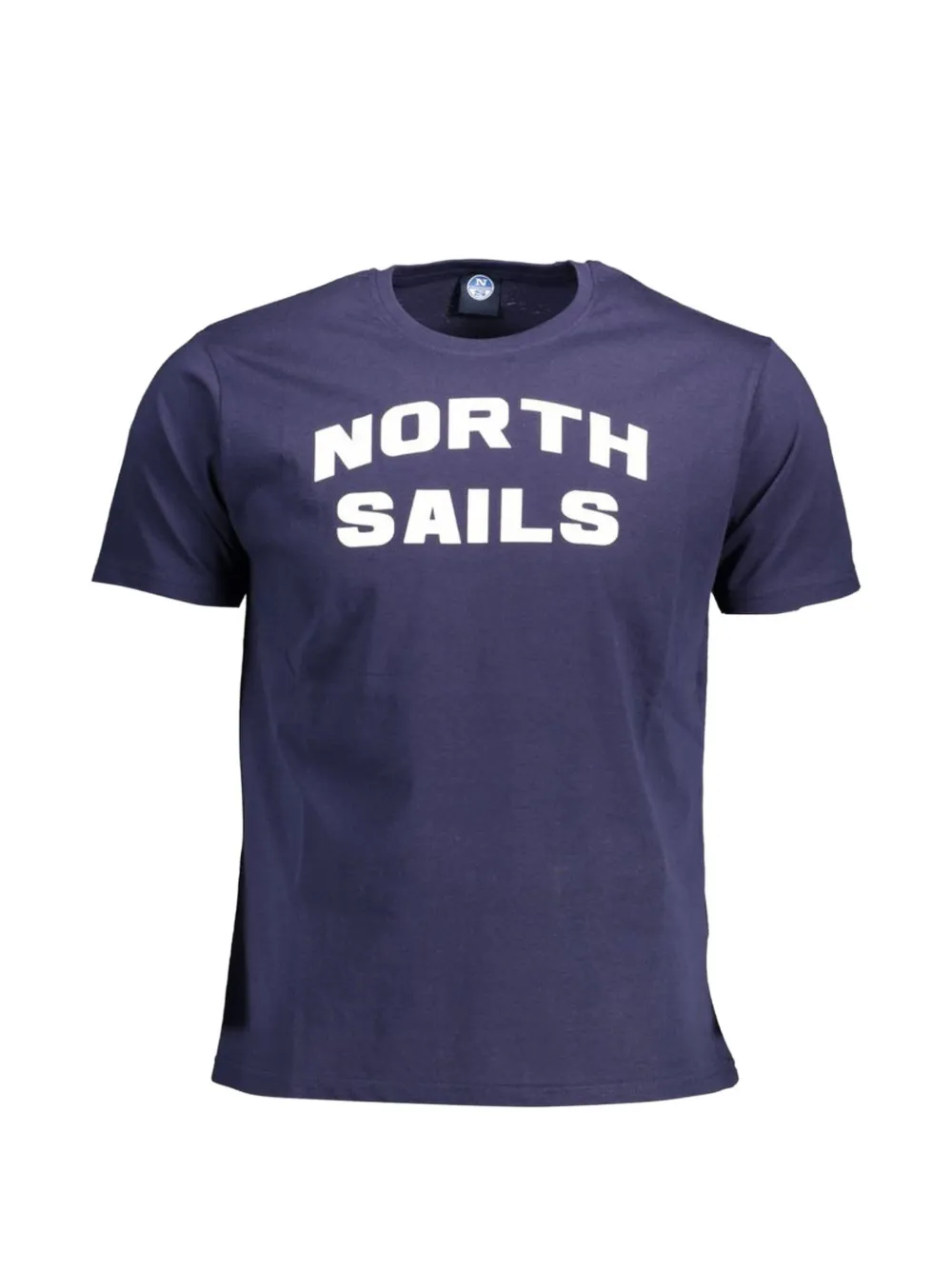 North Sails logo-print T-shirt - Blu