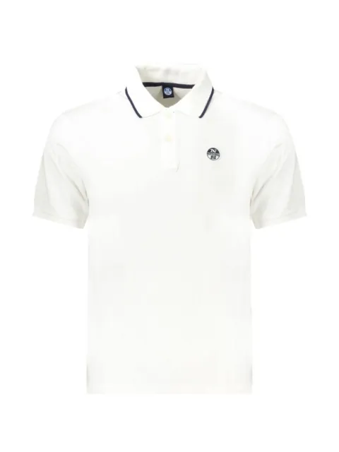 North Sails logo-patch polo shirt