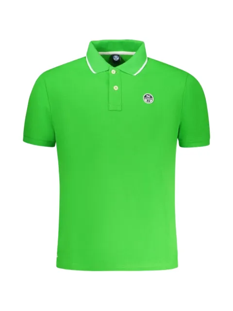 North Sails logo-patch polo shirt