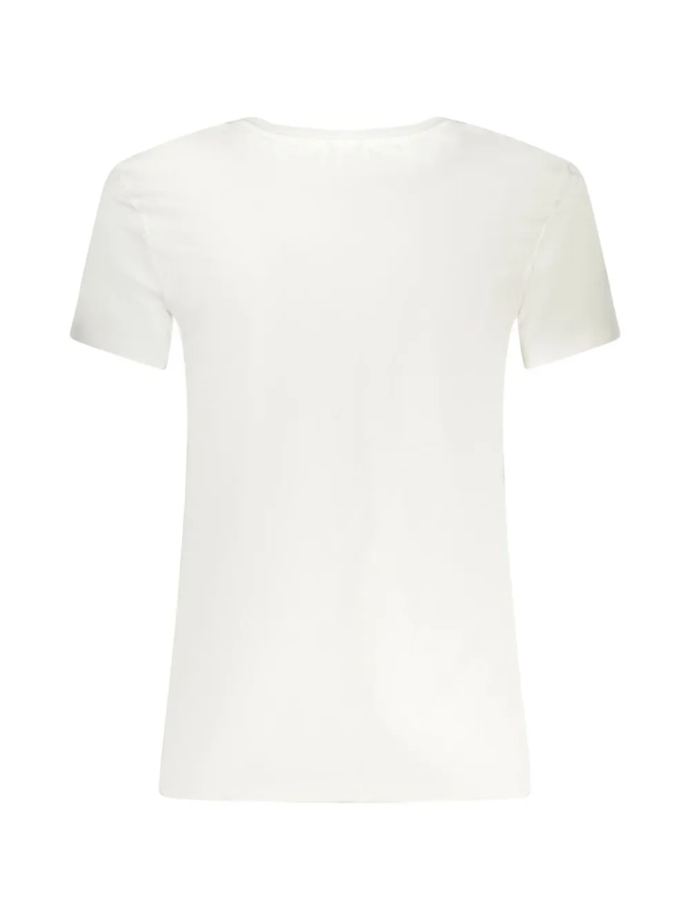 GUESS USA T-shirt met logopatch Wit