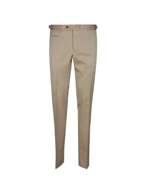 PT Torino chevron-patterned trousers