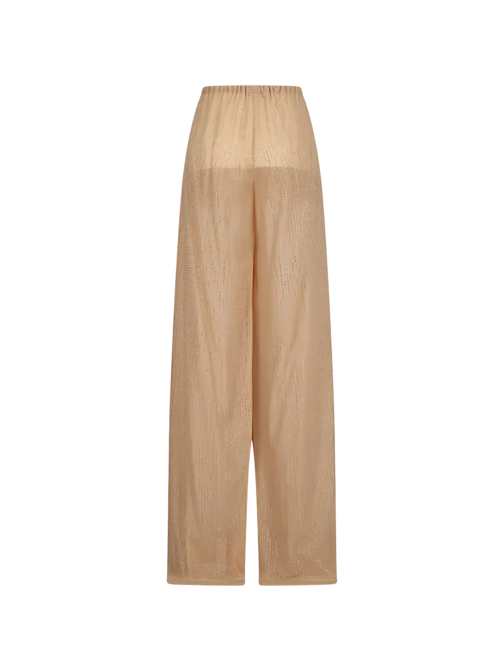 Ermanno Scervino Broek verfraaid met stras Beige