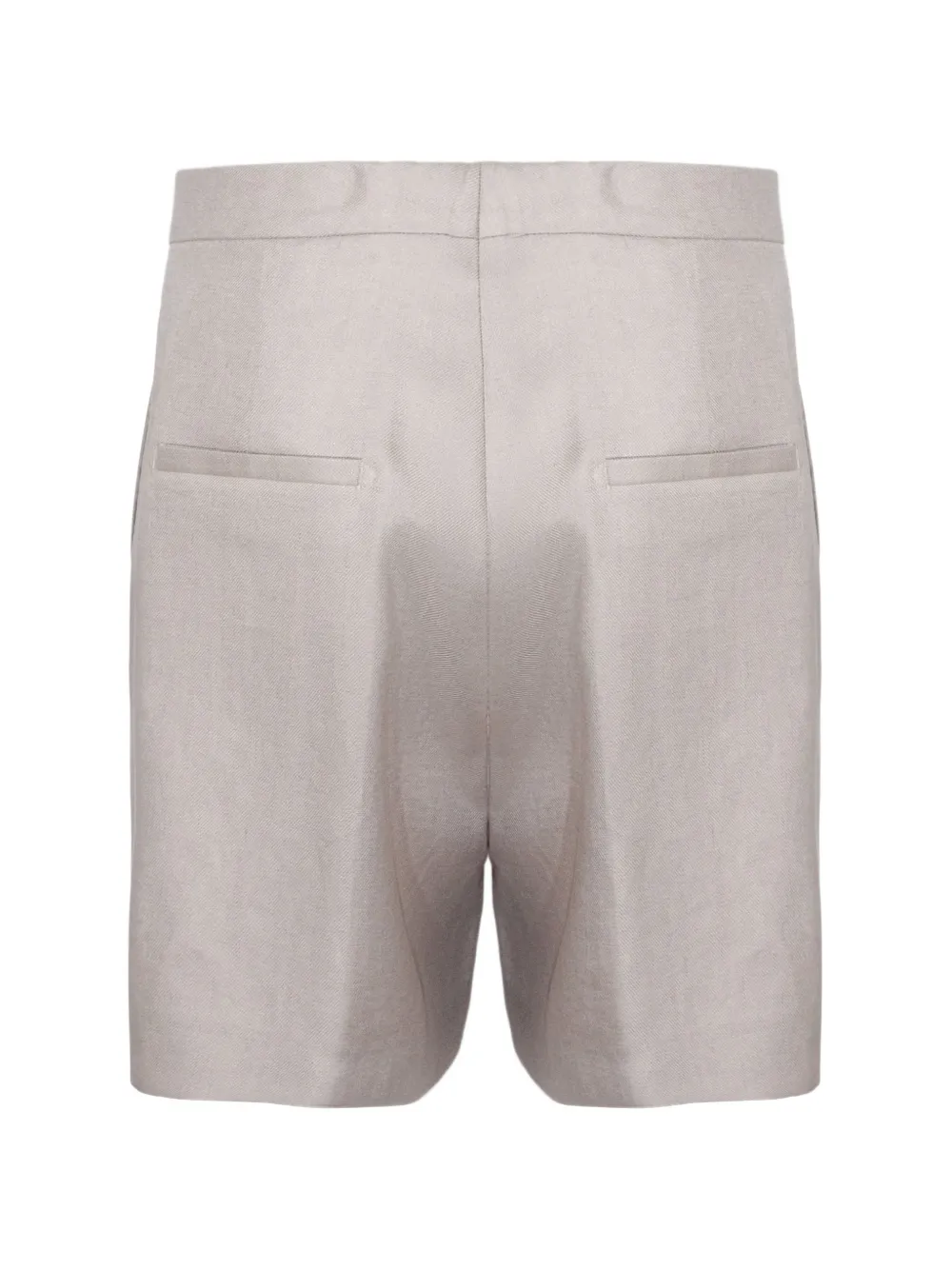 Tagliatore High waist shorts Beige