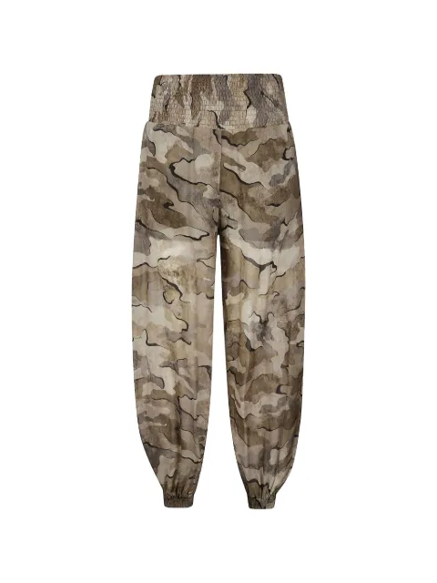 PINKO pantalones con estampado militar