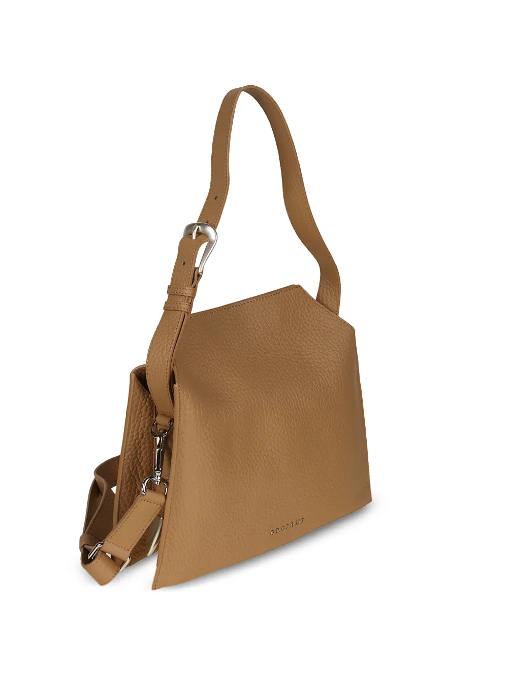 Orciani Schoudertas met logo Beige