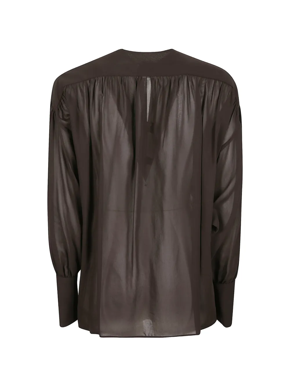 PINKO Blouse met strikdetail Bruin