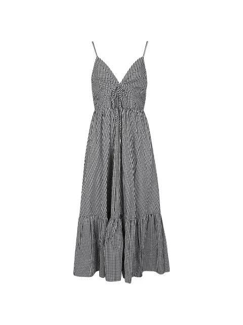 Michael Kors ruched midi dress