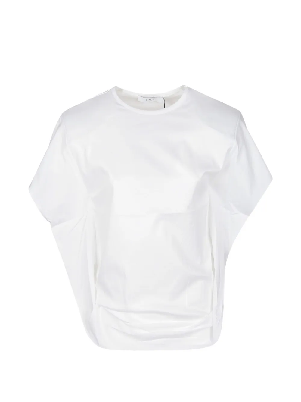 IRO Amoria padded-shoulder batwing T-shirt - Bianco